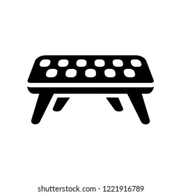 Bench icon. Trendy Bench logo concept on white background from Furniture and Household collection. Suitable for use on web apps, mobile apps and print media.