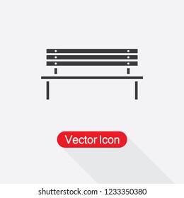 Bench Icon Vector Illustration Eps10