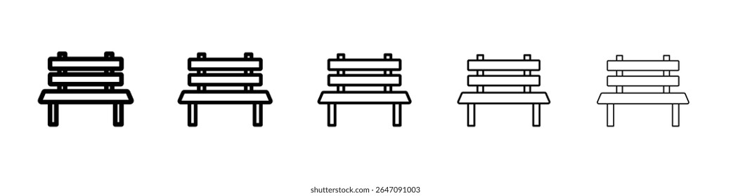 ícone de banco símbolo de contorno de vetor ou ilustração