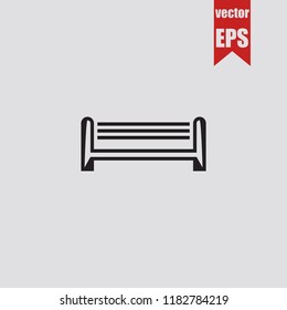 Bench icon.Vector illustration.