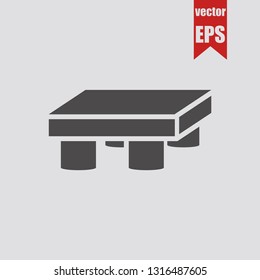 Bench icon.Vector illustration.