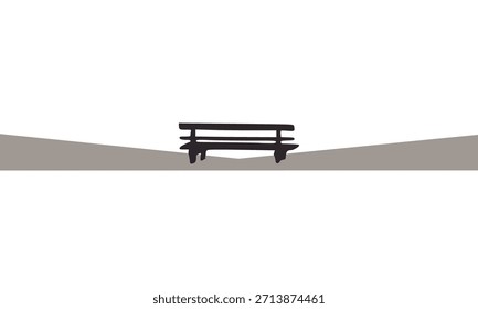 Ilustración de banco, Vector de banco en blanco