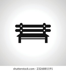 bench isolated icon. bench design element