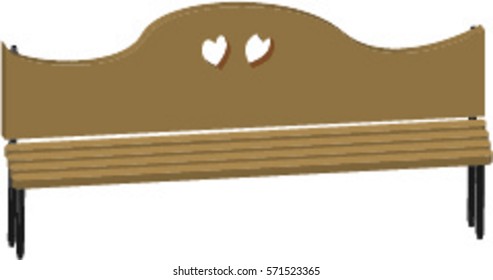 bench for lovers
