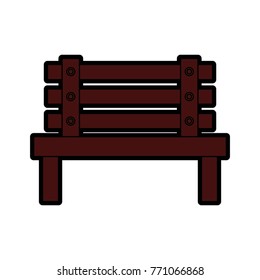 bench outdoor furniture icon image 