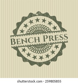 Bench press green rubber seal