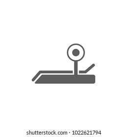The bench press icon. Element of sport for mobile concept and web apps. Icon for website design and development, app development. Premium icon on white background
