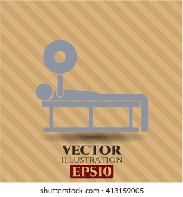 Bench Press icon or symbol