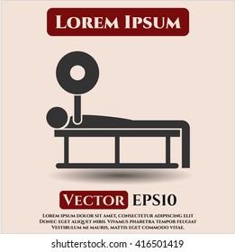 Bench Press icon, Bench Press icon vector, Bench Press icon symbol, Bench Press flat icon, Bench Press icon eps, Bench Press icon jpg, Bench Press icon app, Bench Press web icon