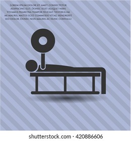 símbolo de la barra de prensa símbolo vector de la pantalla de la aplicación jpg