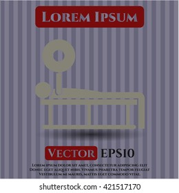símbolo de la barra de prensa símbolo vector de la pantalla de la aplicación jpg