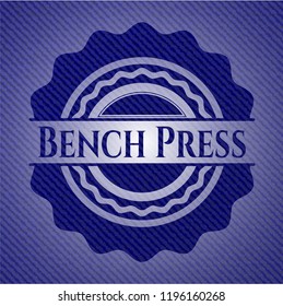 Bench Press with jean texture