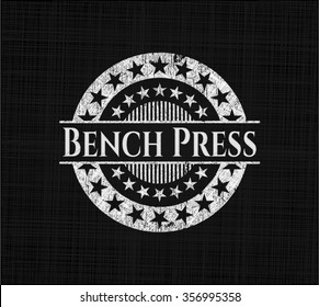 Bench Press on blackboard