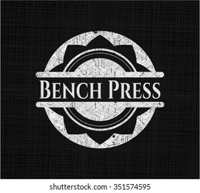 Bench Press on chalkboard