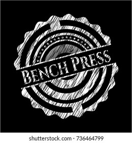 Bench Press on chalkboard