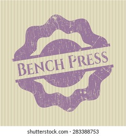 Bench Press rubber grunge seal