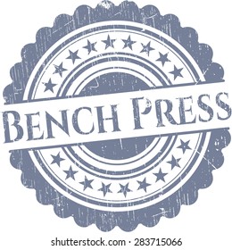 Sello de goma de Bench Press