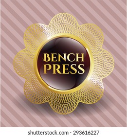 Banch Press brillante insignia