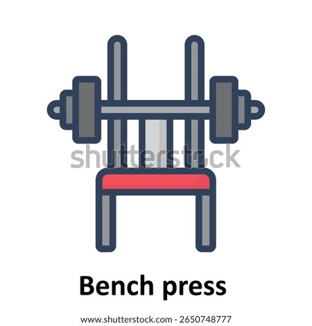 Bench press Vector Icon which can easily modify or edit

Bench press Vector Icon which can easily modify or edit


