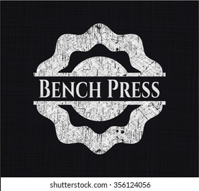Bench Press written on a blackboard