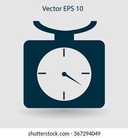 bench scales vector illustration