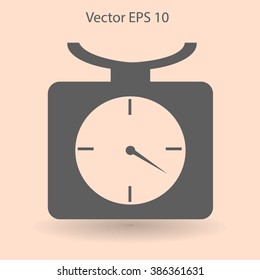 bench scales vector illustration