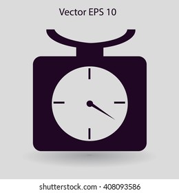bench scales vector illustration