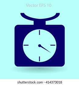bench scales vector illustration
