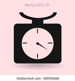 bench scales vector illustration