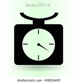 bench scales vector illustration