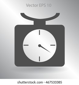 bench scales vector illustration