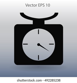 bench scales vector illustration