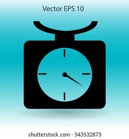 bench scales vector illustration