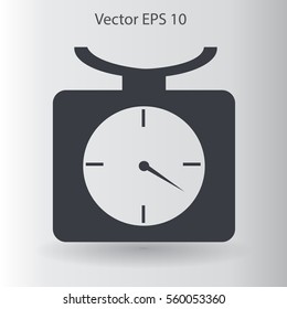 bench scales vector illustration