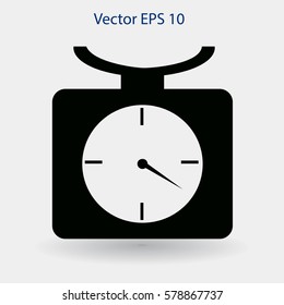 bench scales vector illustration