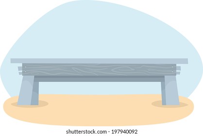 bench vector