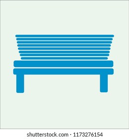 bench vector icon