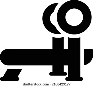 Bench Vector illustration on a transparent background.Premium quality symbols.Glyphs vector icon for concept and graphic design.