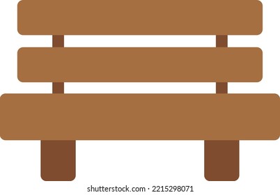bench  Vector illustration on a transparent background. Premium quality symmbols. Line Color vector icons for concept and graphic design.