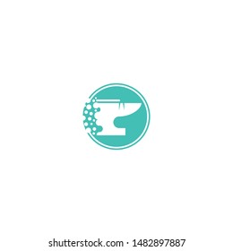 Bench Vice logo vector enginering