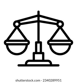 Benchmark compare icon outline vector. Leader best. Time unit