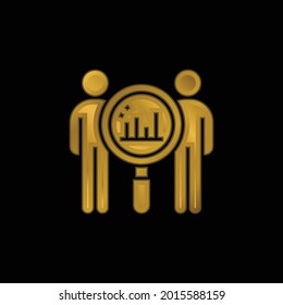 Icono metálico de referencia o vector de logotipo