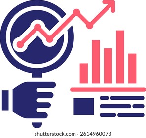 Benchmark Icon Fill Vector Illustration