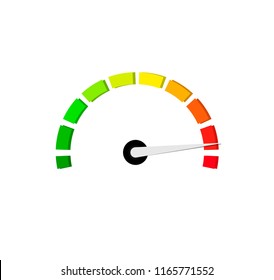 Benchmark Level Measure Scale Meter Vector Stock Vector (Royalty Free ...