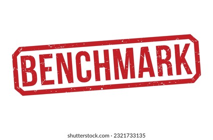 BENCHMARK rubber stamp vector illustration on white background. BENCHMARK rubber stamp