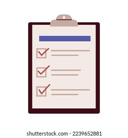 benchmarking checklist work icon isolated