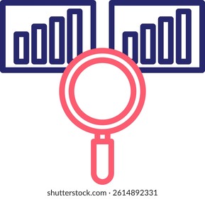 Benchmarking Icon Color Vector Illustration