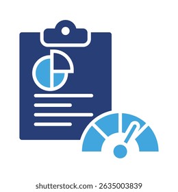 Elemento de ícone de benchmarking para design