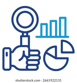 Elemento De Ícone De Benchmarking Para Design