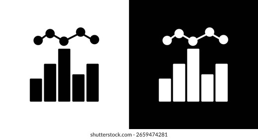 Icono de Benchmarking del paquete de Vector de diseño de estilo glifo